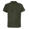 Camicia Vintage manica corta verde