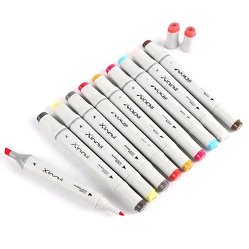 High Quality Dual Tip Double Side Dual Head Art Marker Durable Marker Pen -  Buy Dual Tip Art Marker,Dual Head Art Marker,Durable Marker Pen Product on  Alibaba.com