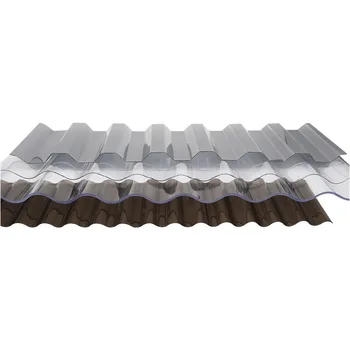 Surprise Price 1mm 2mm thick diamond corrugated polycarbonate roof sheets for greenhouse