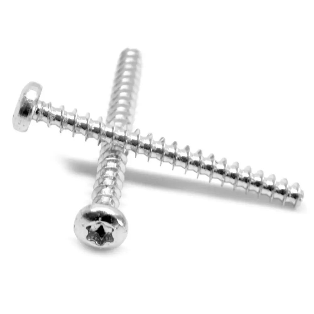 M1.6 M1.8 M2 M2.2 M2.5 M3 M4 M5 M6 Stainless Steel Torx Thread Forming Self Tapping Screw for ABS Plastic