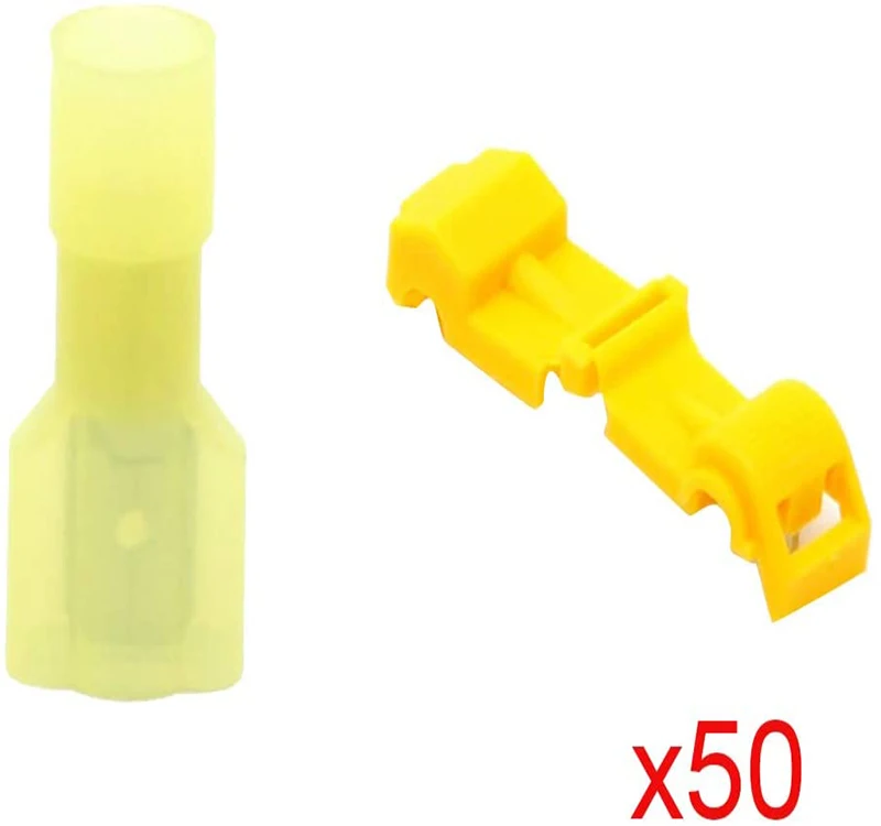 Electrical  Brass  Splice Quick  Wire Spade Connector Terminals Insulated Connector Snap T-tap Wiring Accessories