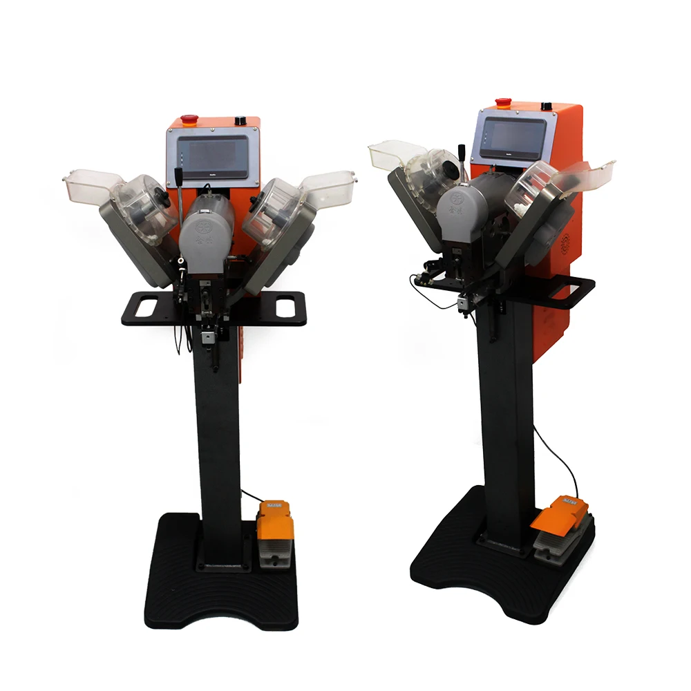 Automatic Clothing Snap Button Installation Machine Very Cheap Price Easy to Use for Press Stud Snap Fastener Buckle Machines