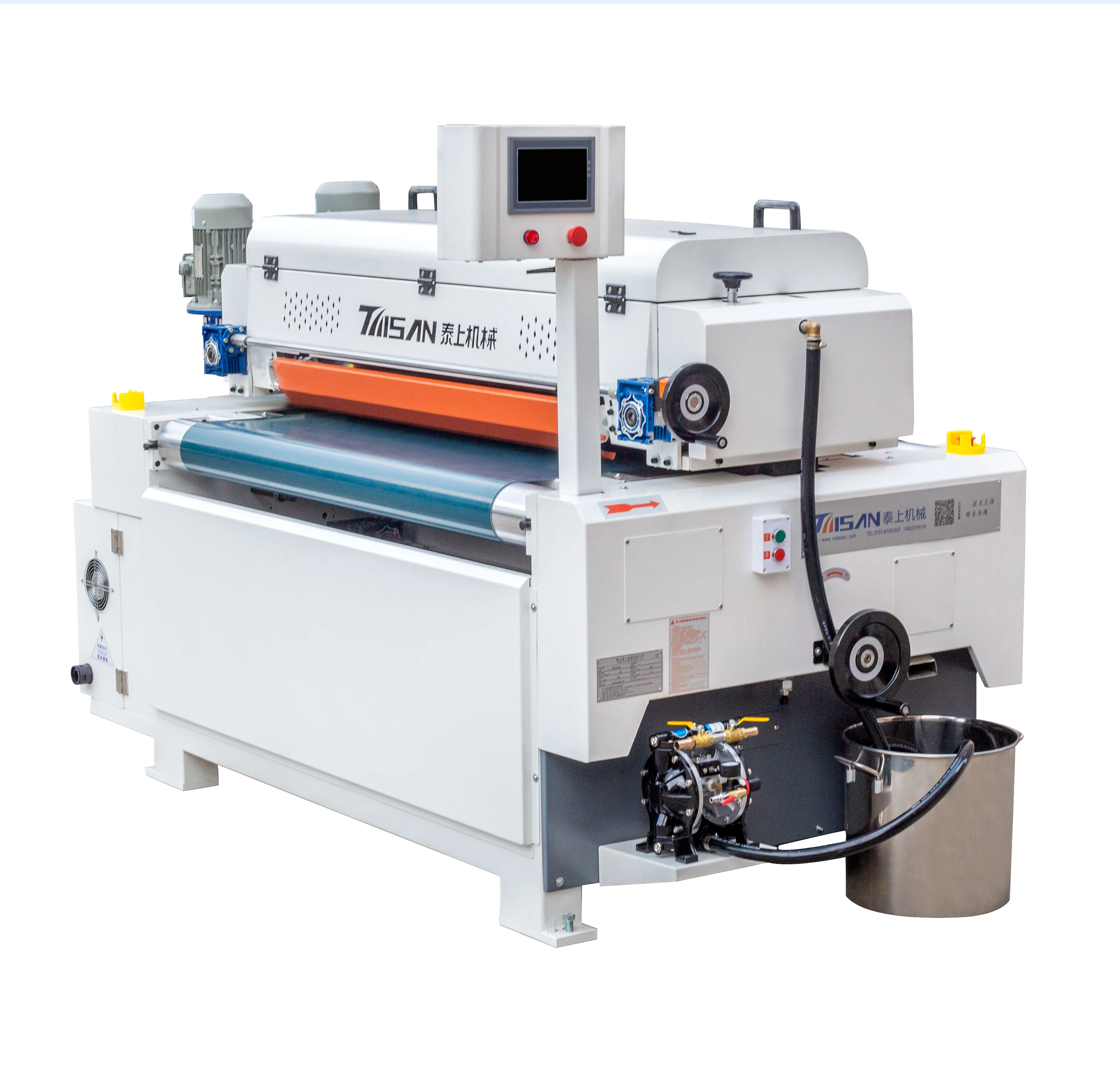 Full Precision Single Roller Coating Machine Primer Coating Machine Top Coating Machine