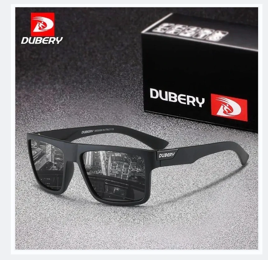 DUBERY OFFICIAL Bulk square Trendy Sunglasses Unisex Okey Polarized Outdoor Sunglasses Vendor High Quality Sunglasses Men 2026