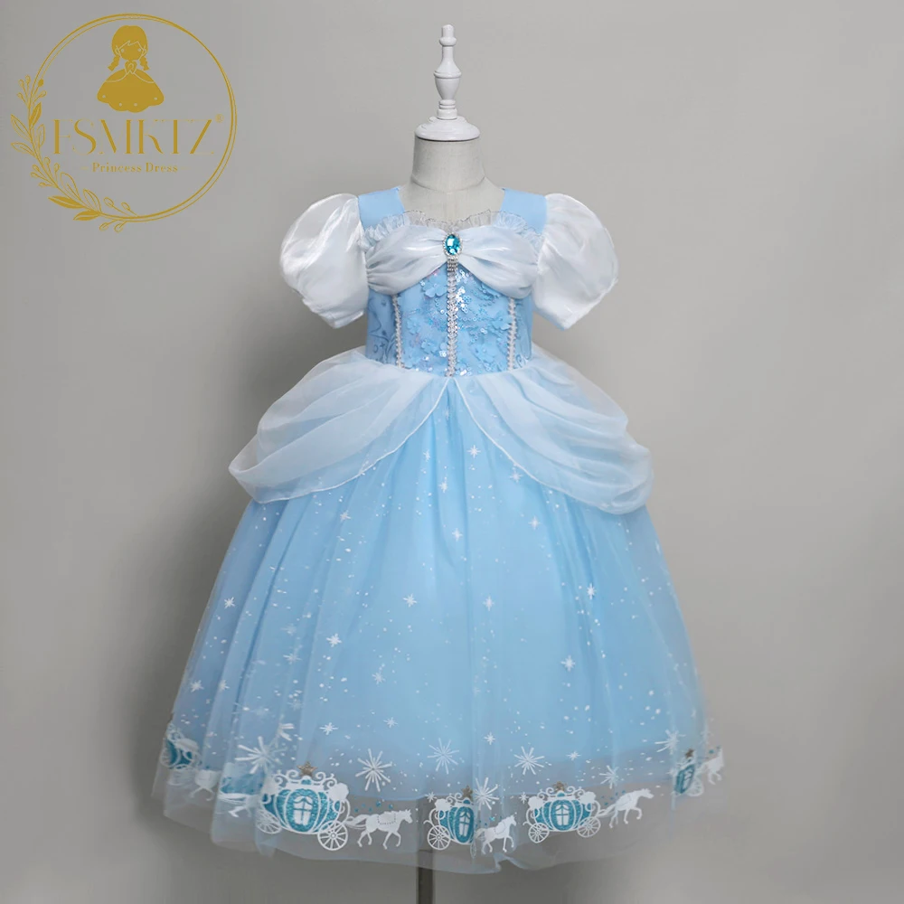 Costume Carnevale Elsa Costume Principessa Elsa Frozen Set