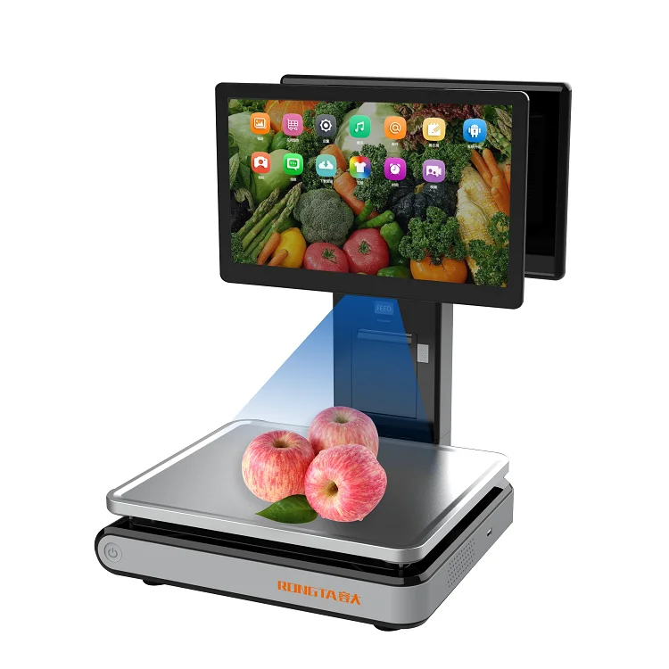High Cost Performance Aurora D2 Multiple Interfaces PC Scale With Receipt Printer