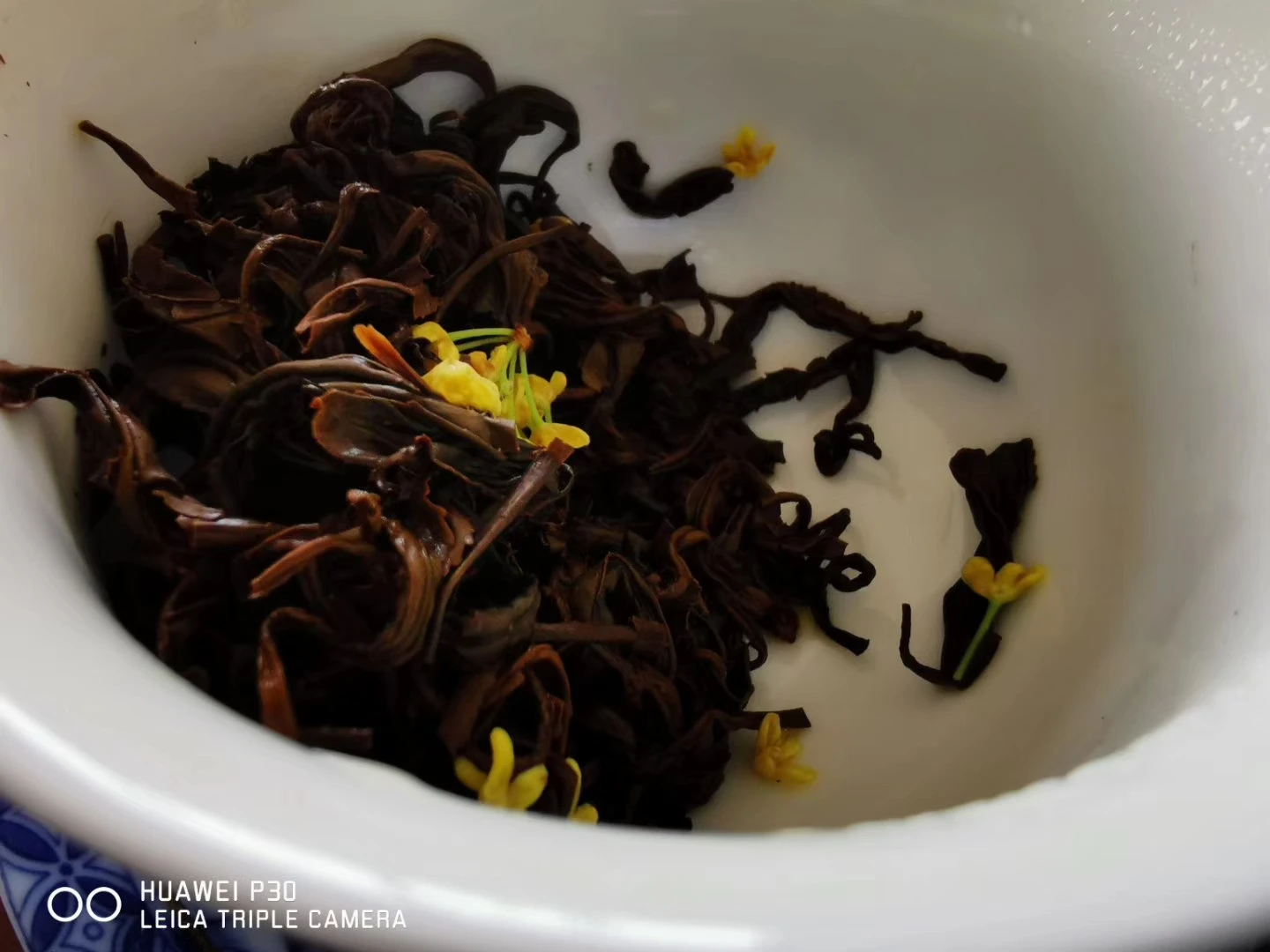 Hot sale fermented osmanthus black tea famous keemun black tea osmanthus fragrance