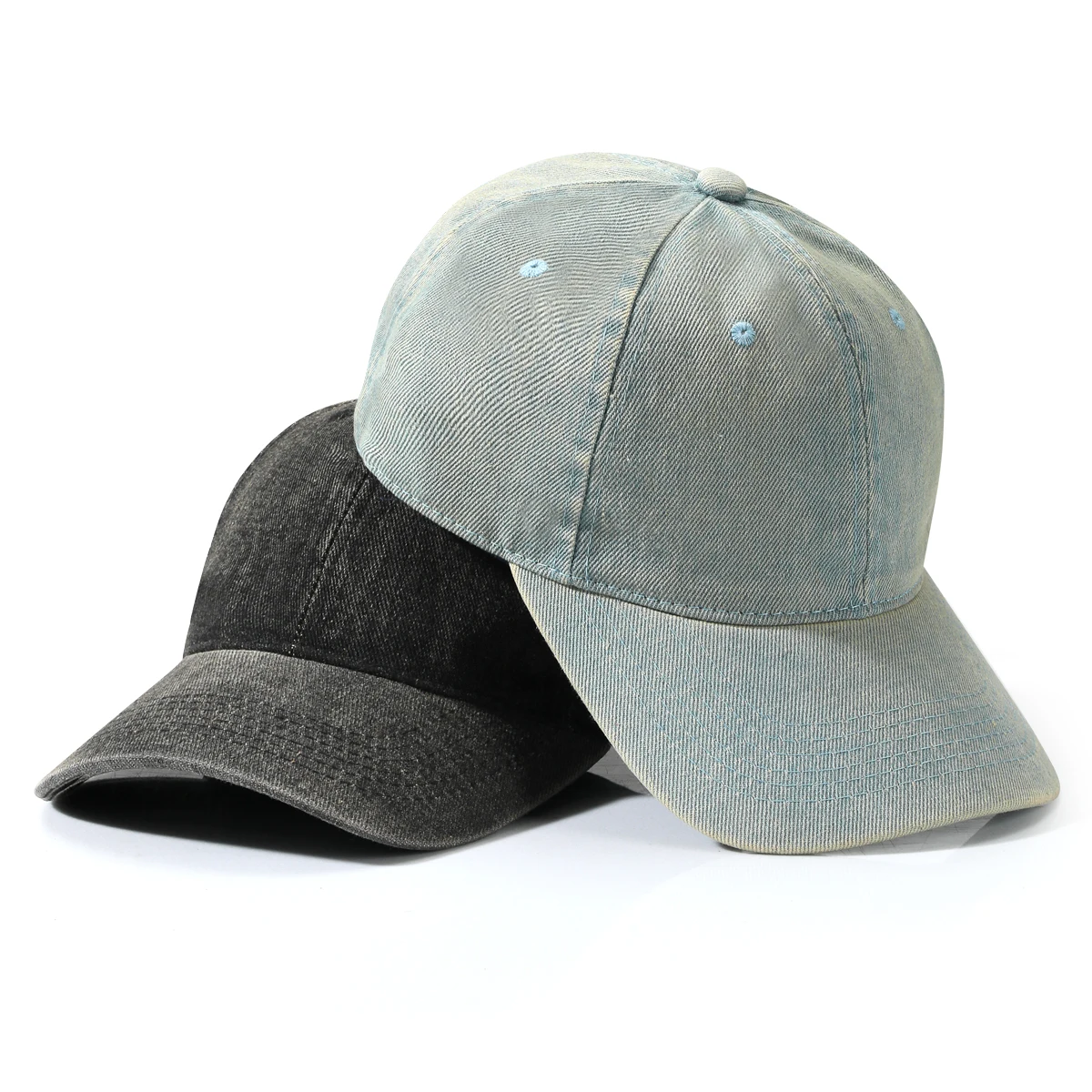 High Quality Washed Adjustable Dad Hat Custom Embroidery 