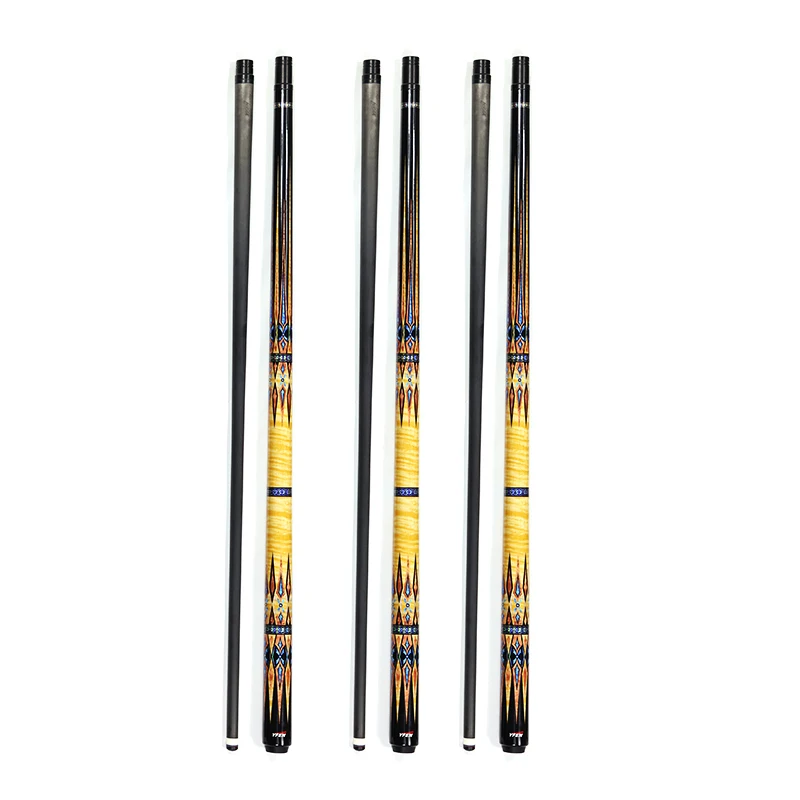 YFENカーボンシャフト Yfen M10 Carbon Fiber Billiard Pool Cue - 58