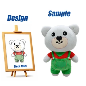 Shengye Factory Customized Plush Teddy Bear Plush Doll Stuffed Wild Jungle Animal Toy Teddy Bear Plush Action Figure Toy
