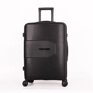 Airplane Hard Shell Custom Travel PP New Type Trolley Luggage 3 Pcs Luggage Set