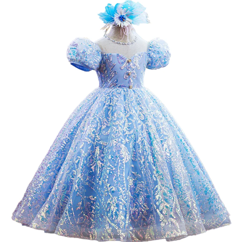 Beautiful Baby Flower Girl Wedding Dress Luxury White