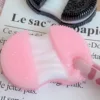 Poudre de fraise dessin oreo pincée