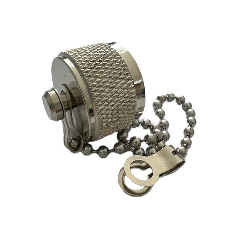 product hot style n dust cap for rf connector protector n male dust cap with chain-0