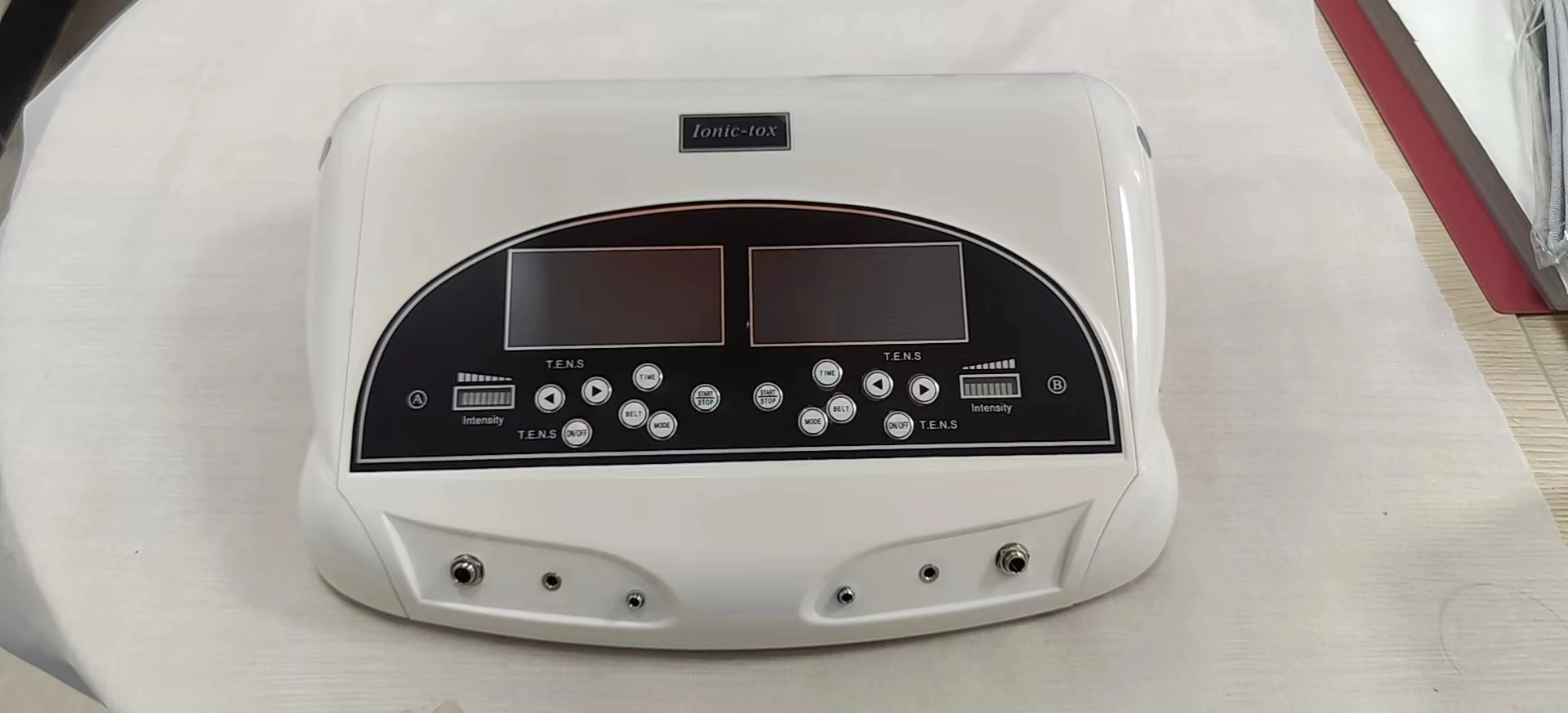 Foot Detox Ionic Spa Machine Ion Detoxifier Spa Bucket Basin Ionic Detox Pies Footbath Massager Foot Bath for Pedicure Massage