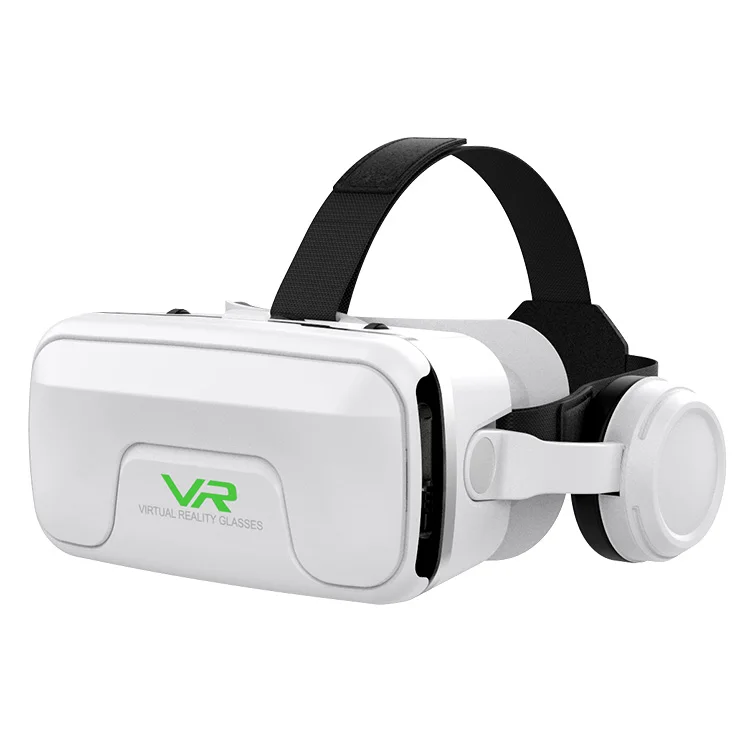 Wholesale Shinecon Metaverse Virtual Reality Headsets for 6.5 inch IOS and Android Smartphones 3D Mutual VR Glasses Headphone From