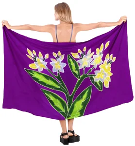 Customized Women's Strapless Sarong Beach Towel with Front Logo 1 Piece OEM Service Breathable Quick Dry Printed Design