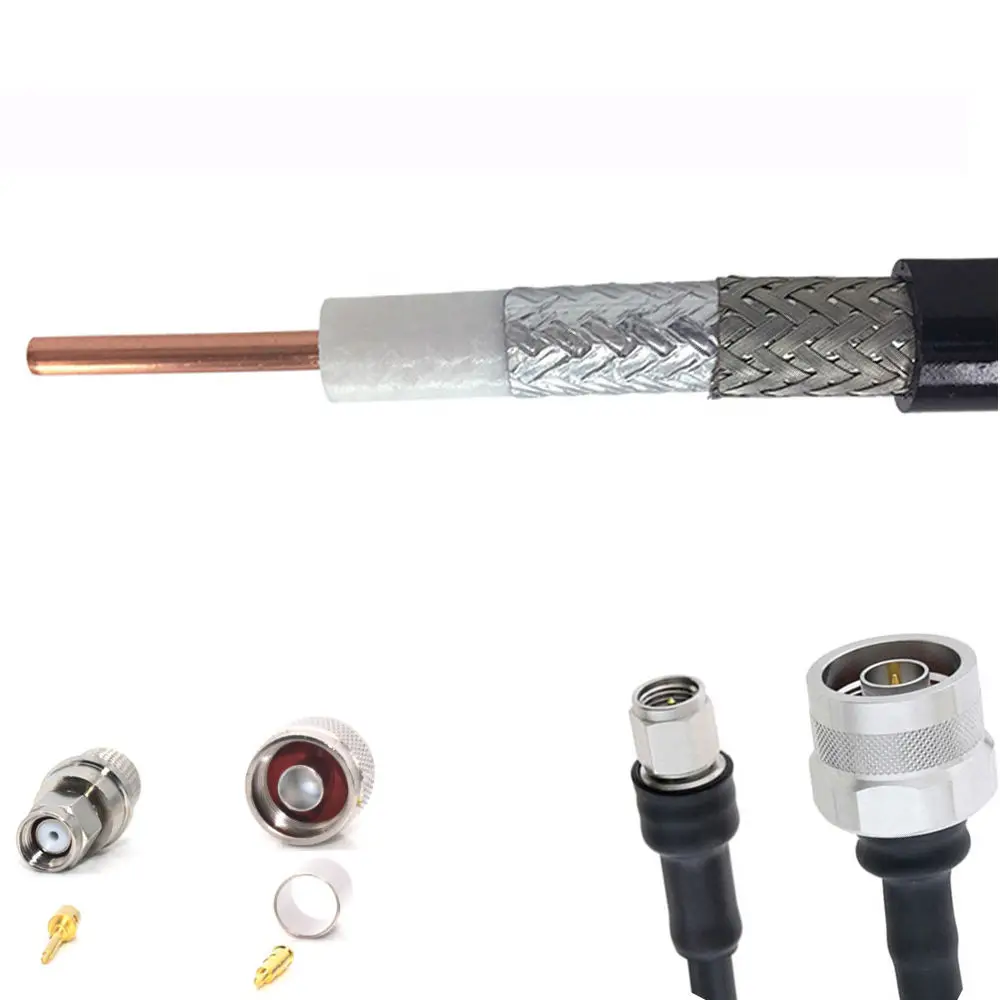 RTK-031 Automotive Coaxial Cable: Low Loss RG174 & 1.5/2.5DS-QFB Types for GPS, Radio, RF Systems