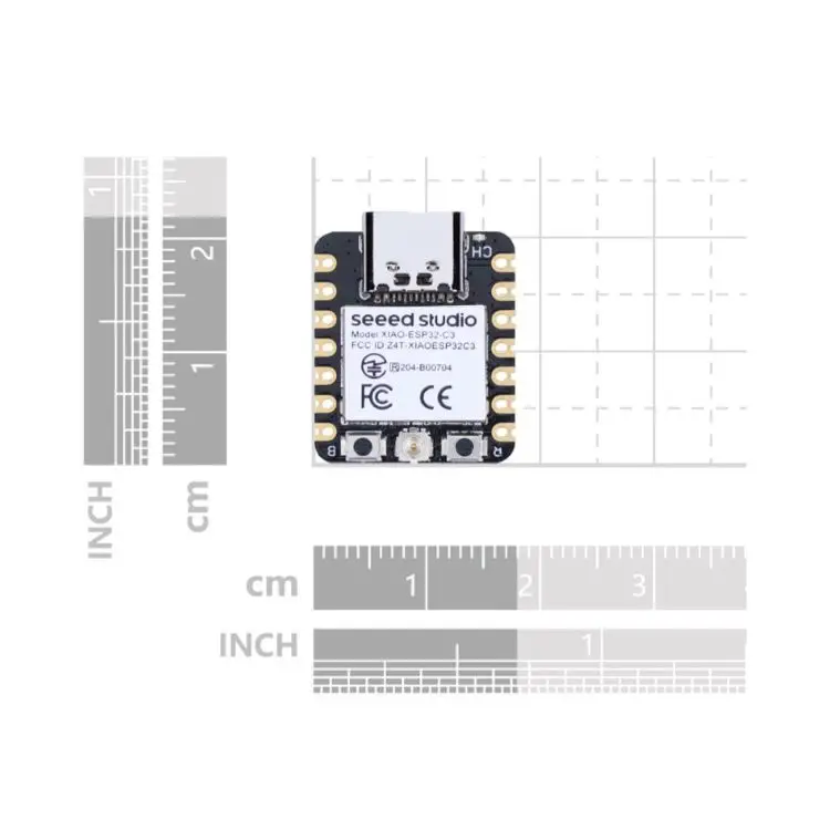 Battery Charge Supported Efficiency Rich Interface DIY XIAO ESP32C3 - RISC-V Tiny MCU Board with WiFi Bluetooth5.0 Antenna