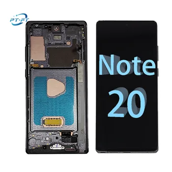 Note20 OLED Mobile Phone lcds Assembly Wholesale Screen Display LCD For Samsung Galaxy Note 20 N981 N980