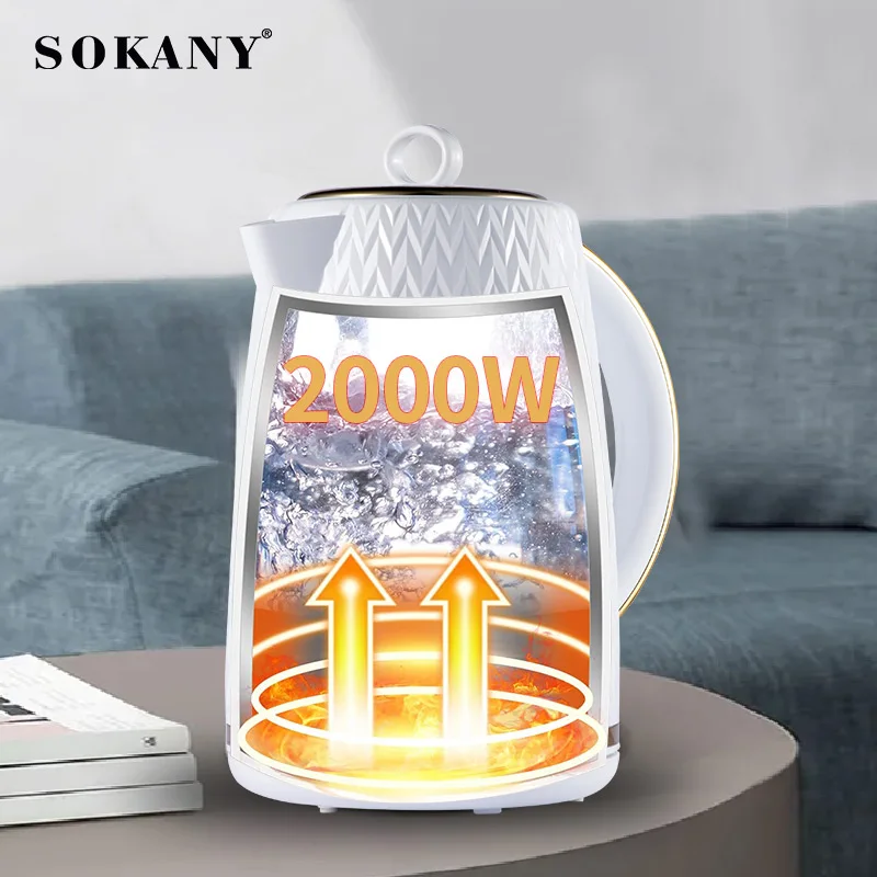 Sokany Durable Water Fast Boiling Tea Kettle Stainless Steel