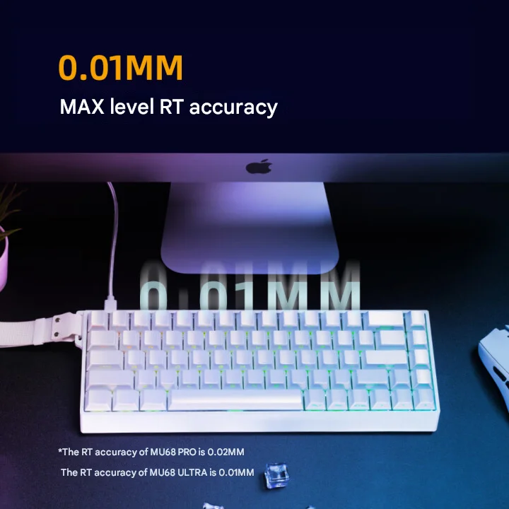IYX MU68 Ultra Mechanical Keyboard - Gaming & RGB Backlighting