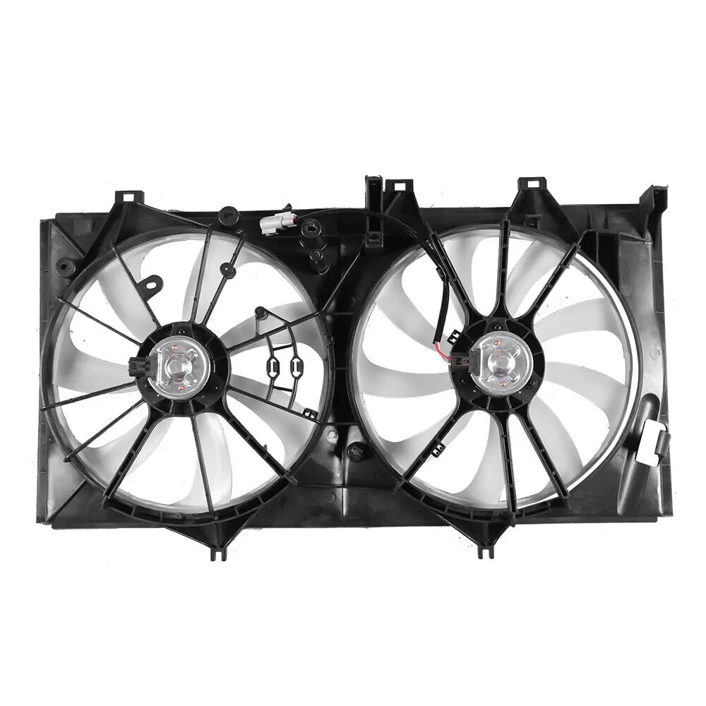 Dual Condenser Cooling Radiator Fan For 2012-2017 Toyota Camry LE SE XLE XSE