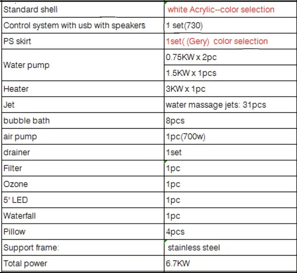Luxury 4-6 Person Acrylic Shell Hot Tub - Smartmak Spa
