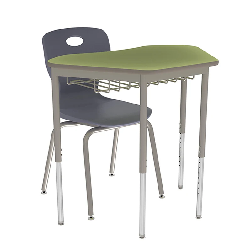 Modern Mdf Large Library Privacy Shields Student Desk Table And Chair