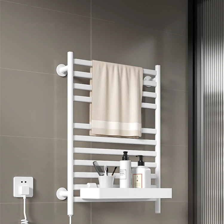 Avonflow Wall Mount Rose Gold Powder Coating Bathroom Electric Towel ...