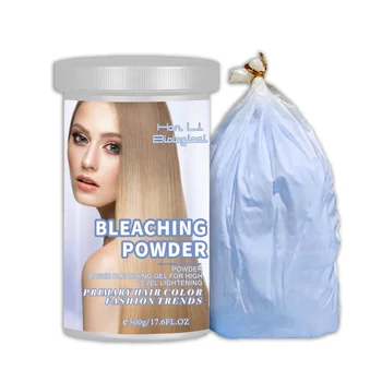 Easy Operation Fast Delivery Bleach Powder Hair Styling Products White Dust Free Dye Hair Bleaching Powder