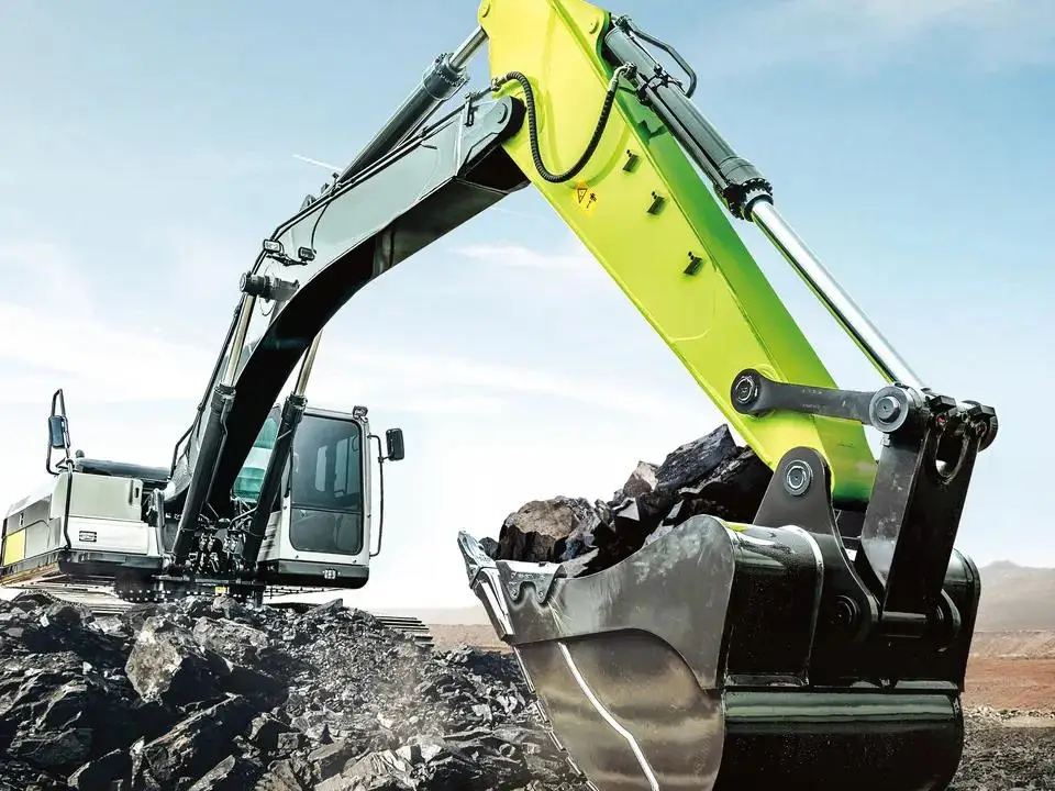 Zoomlion 37 Ton Hydraulic Excavator with QSL9 Engine