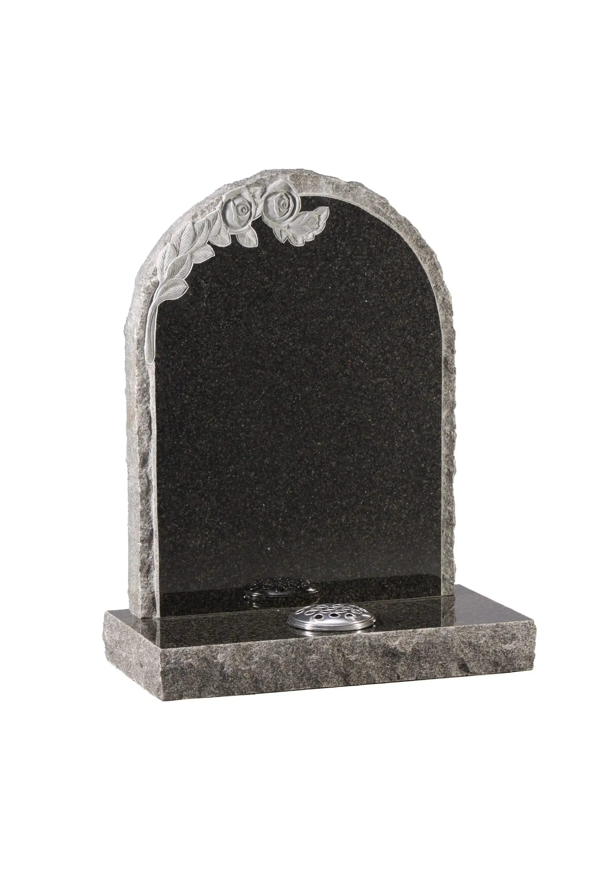 Cheap Granite Tombstone with Cross Red Color Nature Granite Tombstone