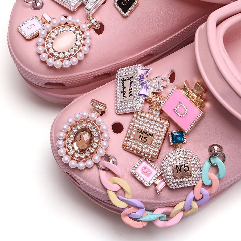 Designer Jewels Decoration Accessory Luxury Rhinestone Shoe Big Brand Pearl  Charms Metal Croc Charm - Buy Designer Jewels Decoration Accessory Luxury  Rhinestone Shoe Big Brand Pearl Charms Metal Croc Charm Product on