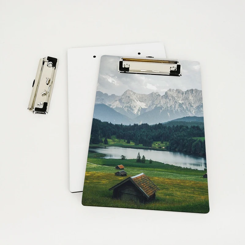 White Mdf Clipboards Hard Board 1 Side Printable For Sublimation Blank