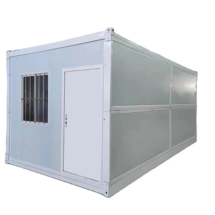 20ft Foldable Container Home with Sandwich Panel Fast Install & Modern Design-For Sale in Kenya Jamaica