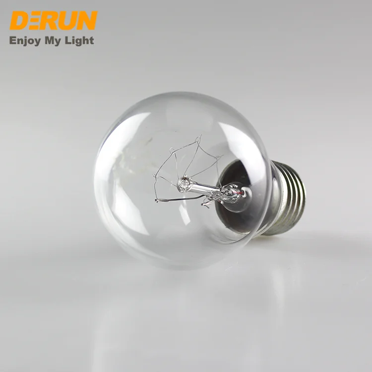 Factory Price Short Delivery Time 127V 130V 220V 230V 240V 25W 40W 60W 75W 100W A19 A55 A60 Incandescent Light Bulb, INC-A55