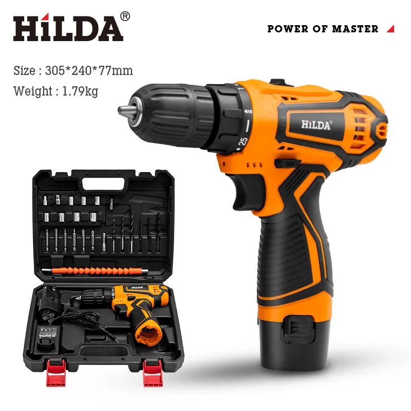 2022 16.8v Cordless Power Screwdriver Sets Multi Function Charging