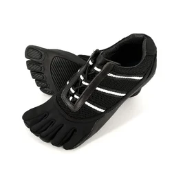 Нескользящие кроссовки с пятью пальцами, для прогулок, скалолазания, бега, дышащие легкие, с отделением для 5 пальцев