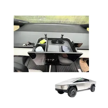 2024 CAR ACCESSORIES Tesla cybertruck screen rear multi-function storage box