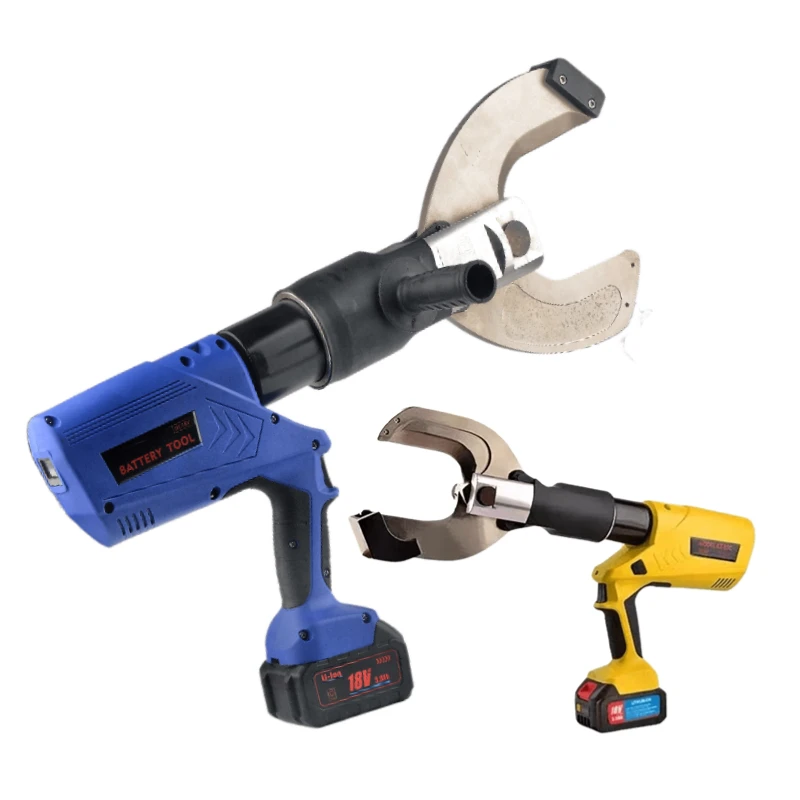 18V Heavy Duty Electric Hydraulic Cable Cutter Kit Cordless 18V Battery  Powered EZ-135C 220V for Cutting Cu/Al Armored DIY