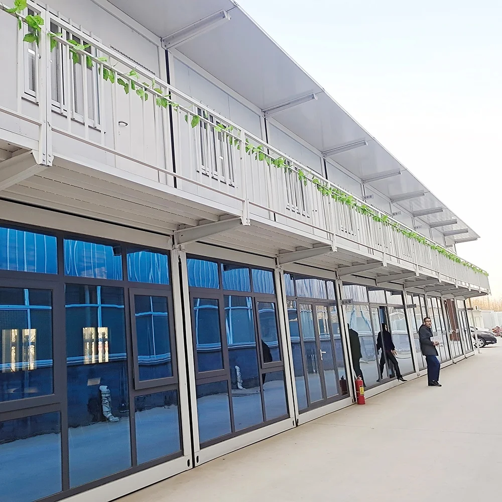 China Factory Quick Build Modular Home Prefab House Detachable Luxury Container House
