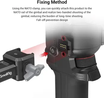 SMALLRIG Dual Handle Handgrip for for RS2 / RSC2 / RS3 / RS3 Pro Gimbal - 3027 detail image