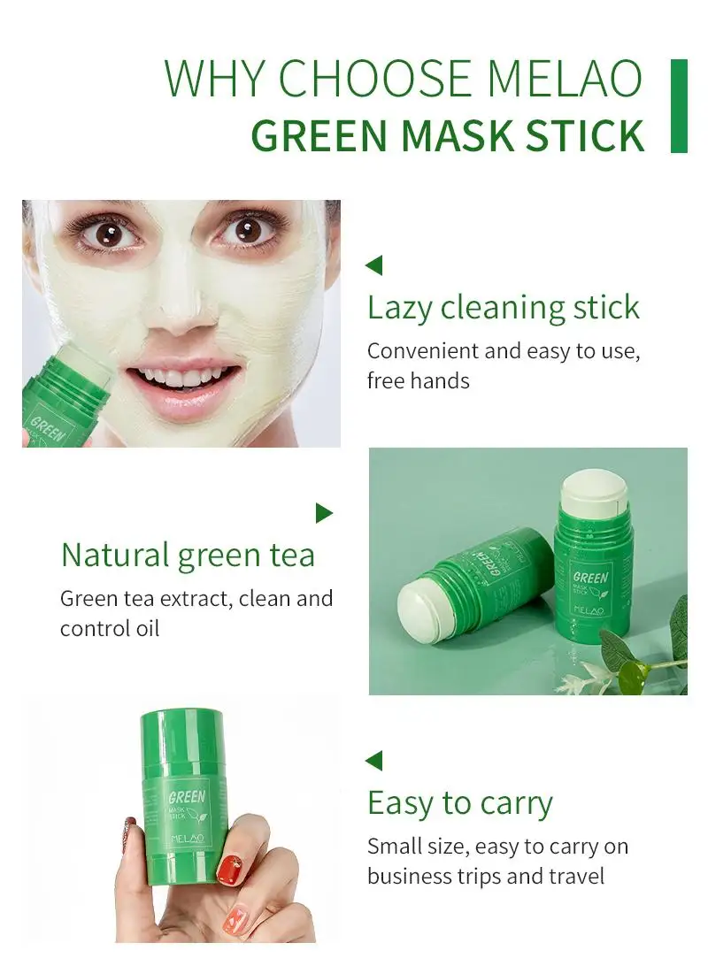 Private Label Melao Natural Cleansing Facial Mask Customized Logo Purifying Whitening Clay Face