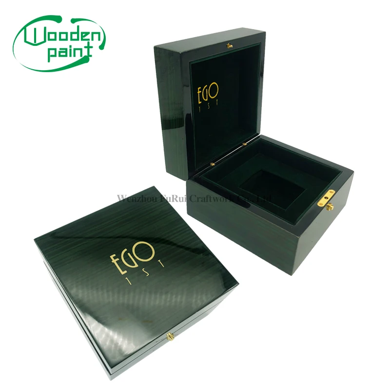 factory green piano shiny lacquer box