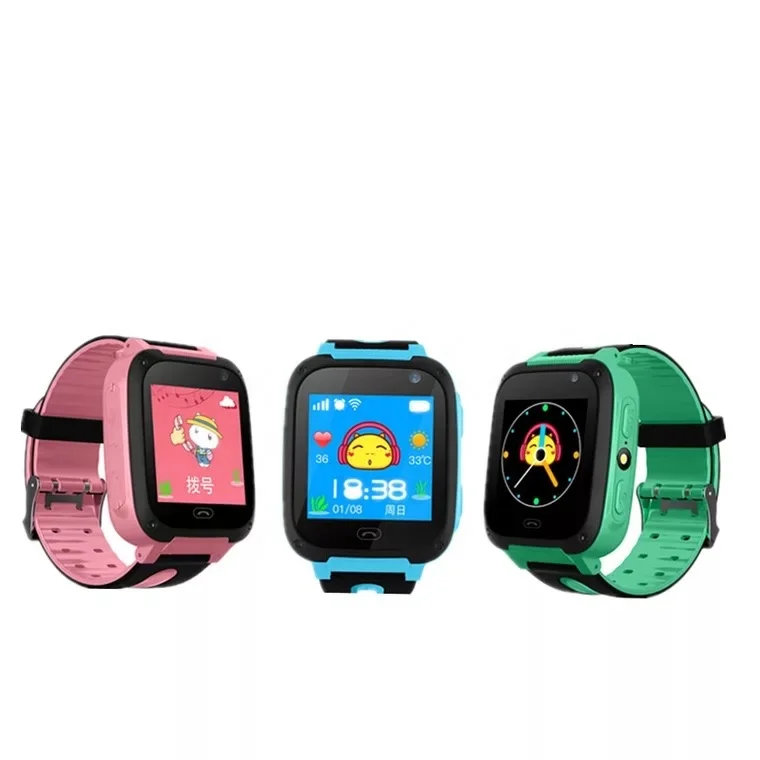 Kids Smart Watch S4  with SIM Card LBS SOS Camera Tracking Watch for Children