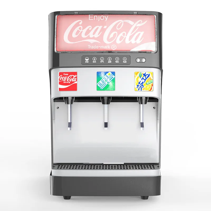 660 W Distributeur automatique de boissons gazeuses soda commercial 220V  machine à boissons de cola à vendre magasin utiliser distributeur