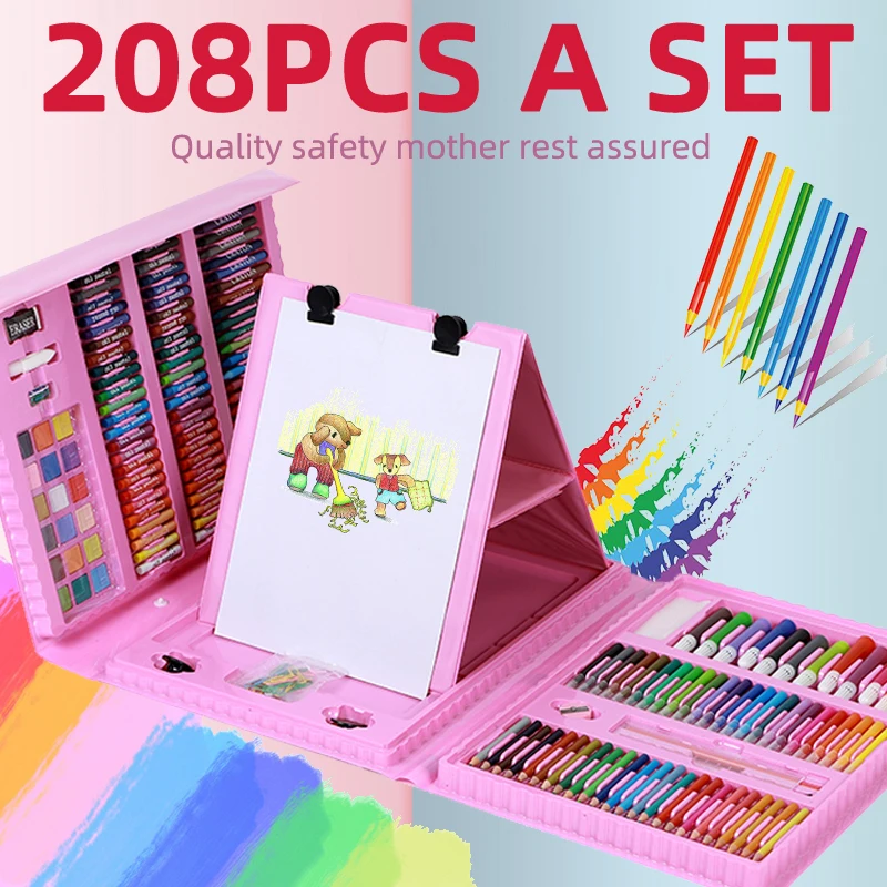 Детский подарочный набор ручка 208 Акварельная Ручка Комплект Paintboard Набор для рисования подарок для ученика подарок