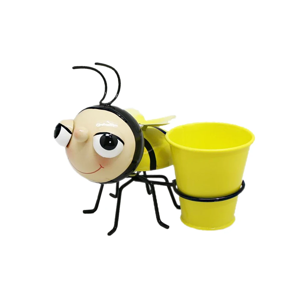 3 Models Cute Home Metal Beetle Flower Pot SG91914-5