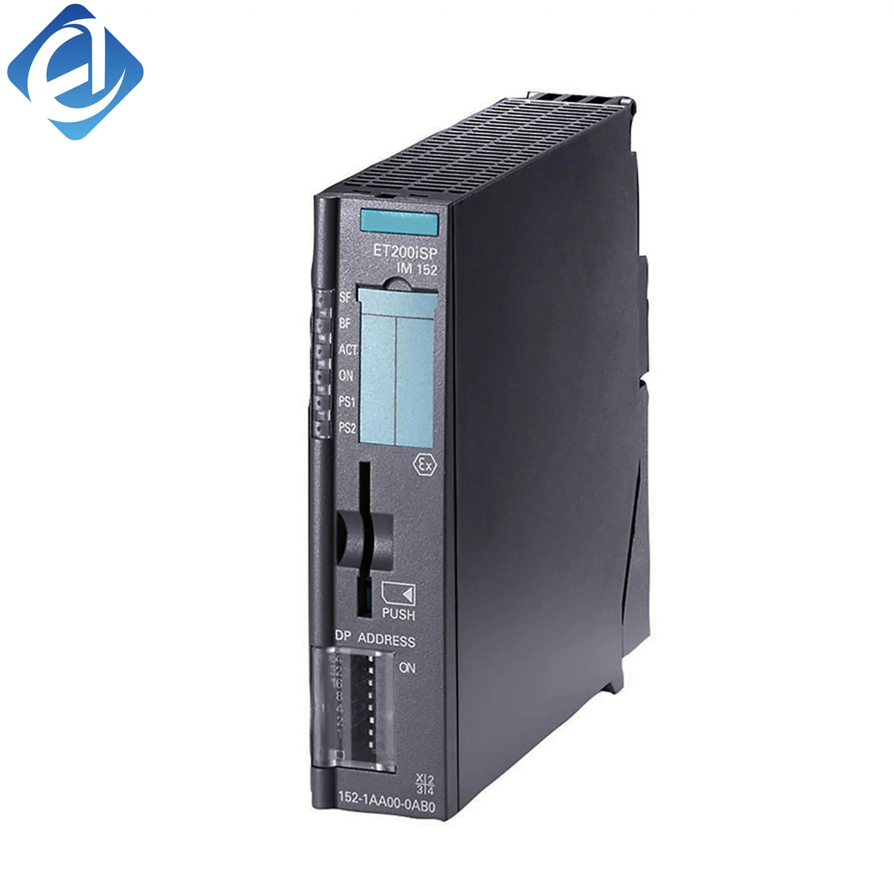 New Original 6ES7152-1AA00-0AB0 6ES7 152-1AA00-0AB0 ET200X interface module. Realizes Profibus DP bus communication, connects remote distributed IO devices, stable signal transmission, strong environmental adaptability